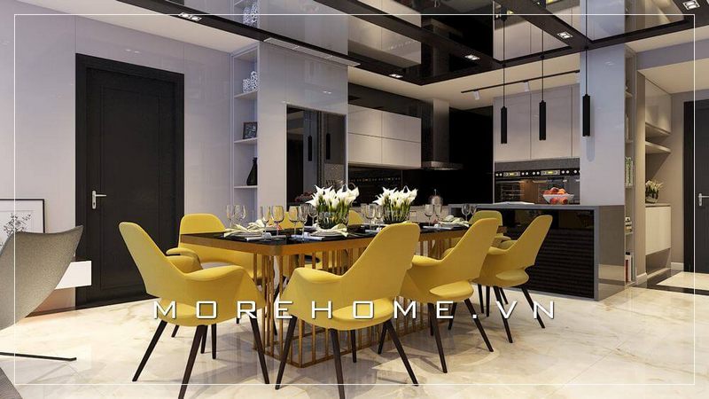 Mẫu bàn ăn đẹp MoreHome